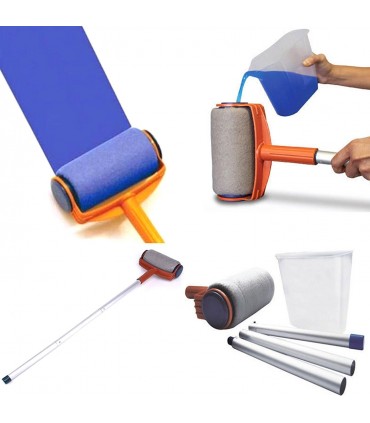 Комплект валяци за боядисване с резервоар и удължител