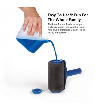 Комплект валяци за боядисване с резервоар и удължител