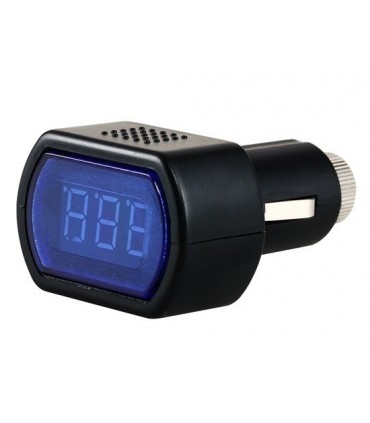 Дигитален Волтметър за автомобил или камион , 12V-24V Черен