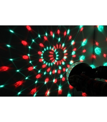 LED Диско топка с говорител, Bluetooth, USB, MP3