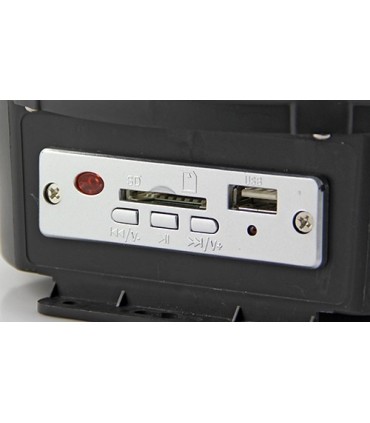 LED Диско топка с говорител, Bluetooth, USB, MP3