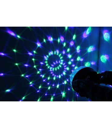 LED Диско топка с говорител, Bluetooth, USB, MP3