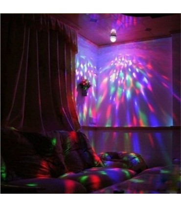 Въртяща се диско крушка Е27