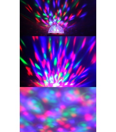 Въртяща се диско крушка Е27