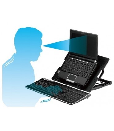 Охлаждаща поставка за лаптопи до 17"