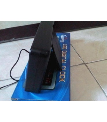 LED електронен часовник CX-2158 ,Термометър ,Аларма