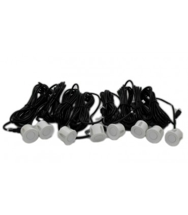 Парктроник за кола с 8 датчика LCD дисплей и звук - ЧЕРЕН