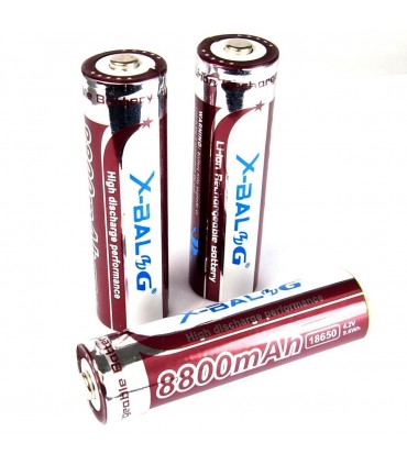X-BALOG Презреждаема 18650 Li-Ion Батерия 8800mAh 4.2V
