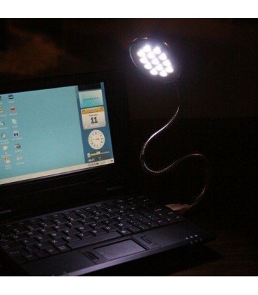 USB лампа за лаптоп с 13 светодиода