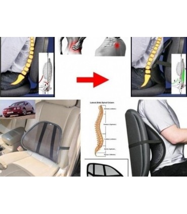 Анатомична облегалка за стол и автомобилна седалка Lumbar Support