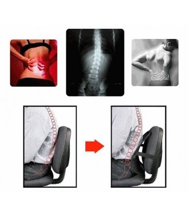 Анатомична облегалка за стол и автомобилна седалка Lumbar Support