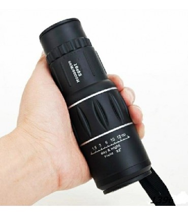 Компактен монокъл с водоустойчив корпус 16x52