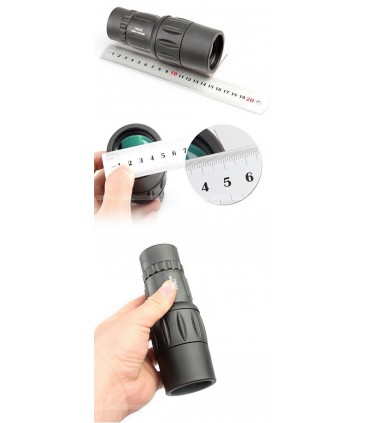 Компактен монокъл с водоустойчив корпус 16x52