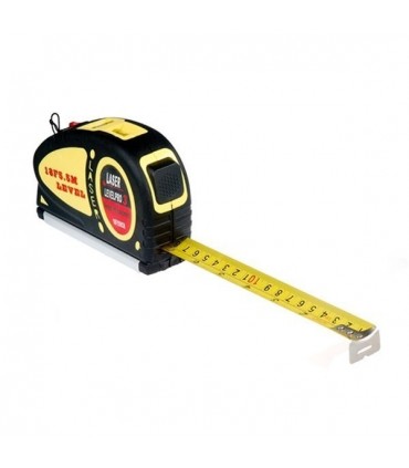 Лазерен нивелир с ролетка за прецизно измерване