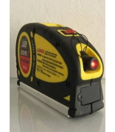 Лазерен нивелир с ролетка за прецизно измерване