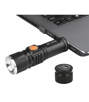 МОЩЕН АКУМУЛАТОРЕН ФЕНЕР С USB ЗАРЕЖДАНЕ
