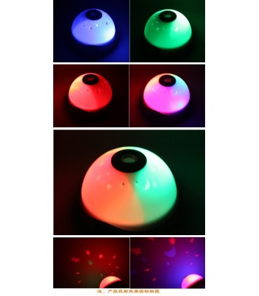 Магически часовник - лампа с аларма, проектиращ звезди и час