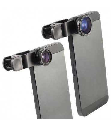 Универсален обектив за мобилен телефон 3 в 1