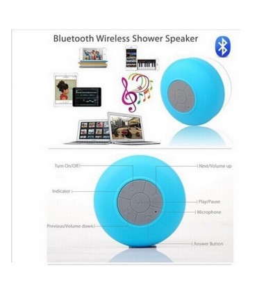 Водоустойчива Блутут Колонка за баня басейн плаж Speaker Bluetooth