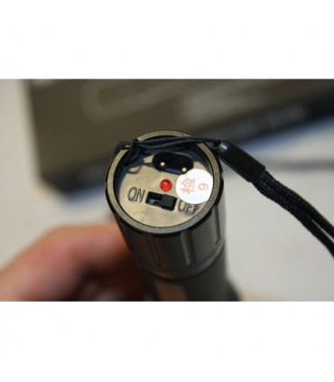 Електрошок с LED фенер и лазер