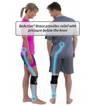 Наколенка-ортеза с акупресурна подложка BeActive