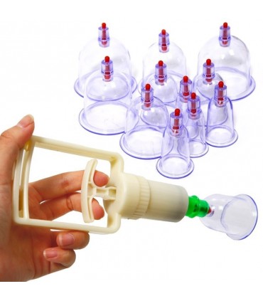 Вендузи за антицелулитен масаж и вакуумна терапия Dmr, 6 и 12 бр