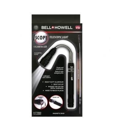 Фенер телескопичен с гъвкава магнитна глава LED Диоден за лесен достъп трудно достъпни места