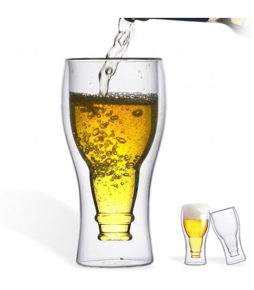 ЧАША ЗА БИРА ОБЪРНАТА БУТИЛКА 350 или 450 мл.