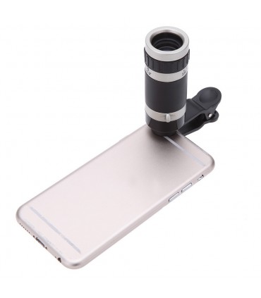 Телескоп за мобилен телефон с 8 х оптично увеличение