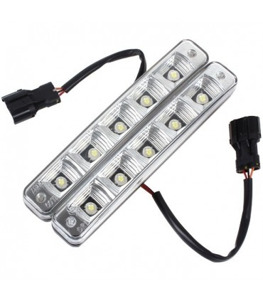 Дневни светлини DRL за коли 2х5 диода