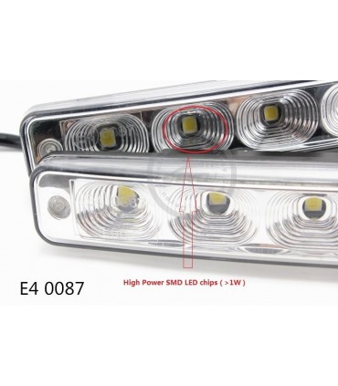 Дневни светлини DRL за коли 2х5 диода