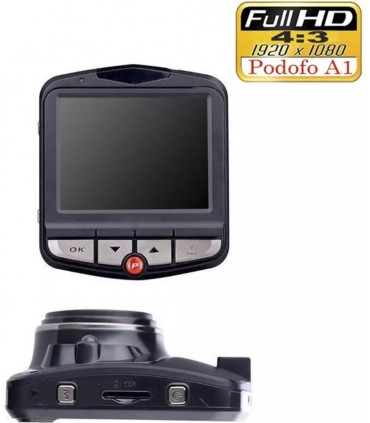 Видеорегистратор Full HD 1080P с 3 камери, дисплей 2,5 инча и нощен HDR запис