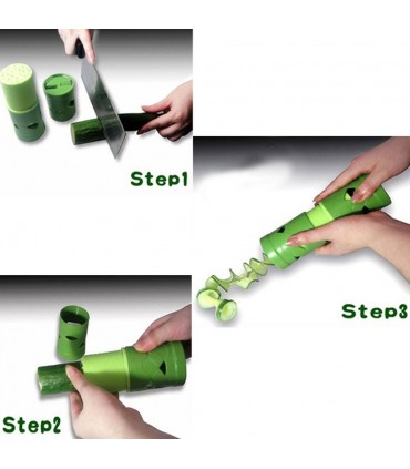 Уред за декорация на плодове и зеленчуци за салати и коктейли