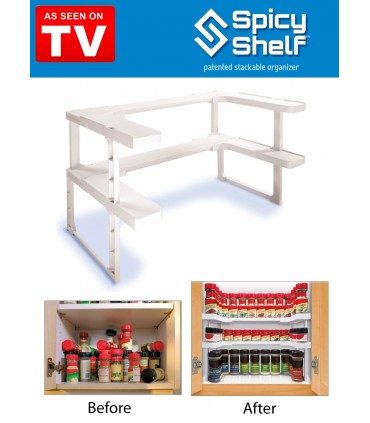 Spicy Shelf Органайзер с Рафтове за Шкафове