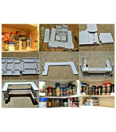 Spicy Shelf Органайзер с Рафтове за Шкафове