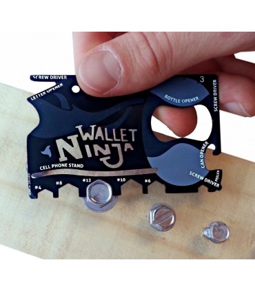Wallet ninja 18 в 1 мултифункционален инструмент за портфейл