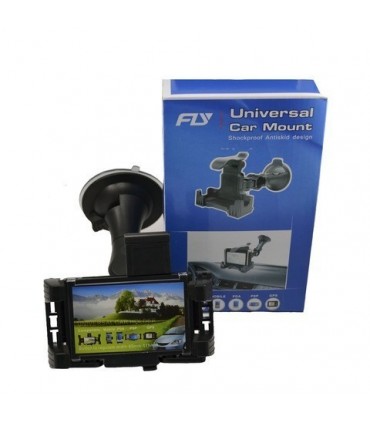 Универсална стойка за мобилни устройства за закрепяне в автомобилa - за стъкло и за парното