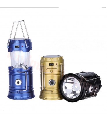 Къмпинг LED Лампа с USB зарядно