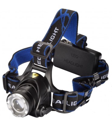 Челник за глава LED Headlamp Zoom фокус с акумулаторни батерии
