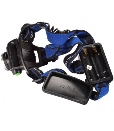 Челник за глава LED Headlamp Zoom фокус с акумулаторни батерии
