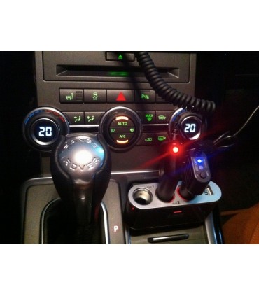 Разклонител за запалка с 3 гнезда и USB, 12V-24V, Твърдо рамо