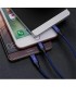 Комбиниран USB кабел за зарядно 3 в 1