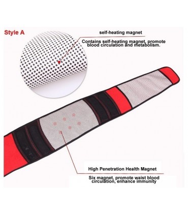 Турмалинов лечебен колан с 32 магнита