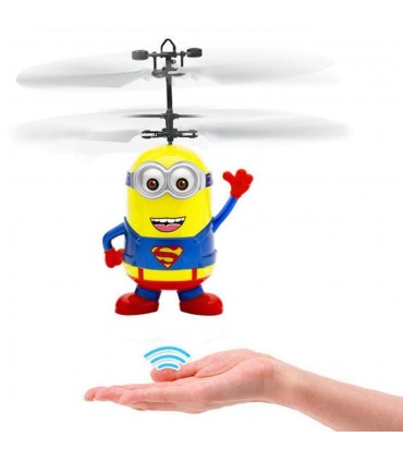 Летящ миньон играчка Despicable, тип детски дрон със сензор за препятствия и презареждаема батерия