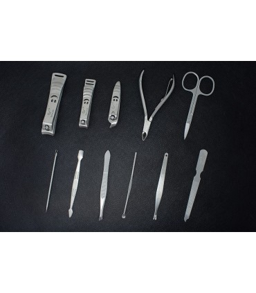 Несесер с инструменти за нокти 12 в 1