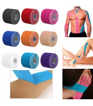 Кинезитерапия с кинезиологични лепенки - ленти