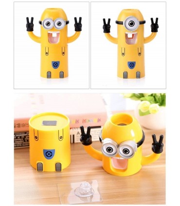 Диспенсър за паста за зъби в формата на Миньон