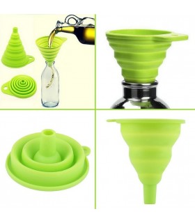 Сгъваема силиконова фуния