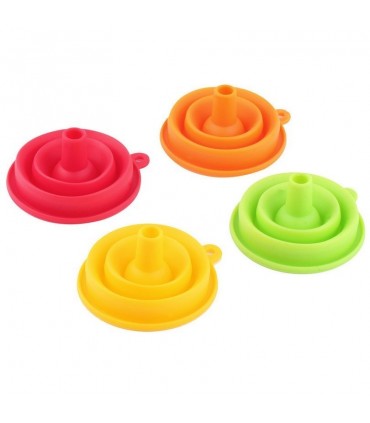 Сгъваема силиконова фуния