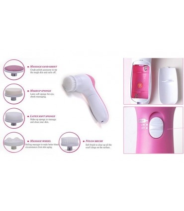 Spa четка за почистване на лице 5 в 1